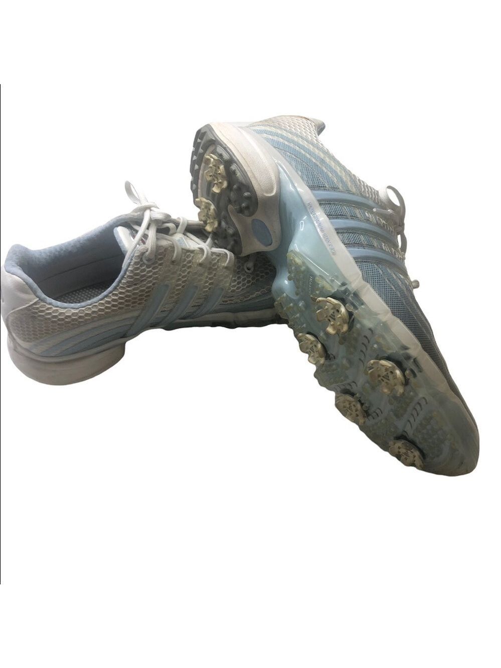 𝅺adidas Powerband AdiPRENE Soft Spike Golf Shoes, size 9.5